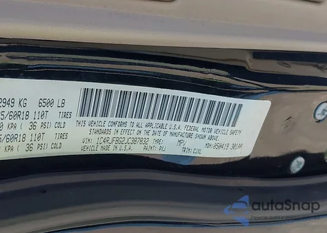 2018 Jeep Grand Cherokee Limited 4X4 from USA, damaged, VIN 1C4RJFBG2JC387832
